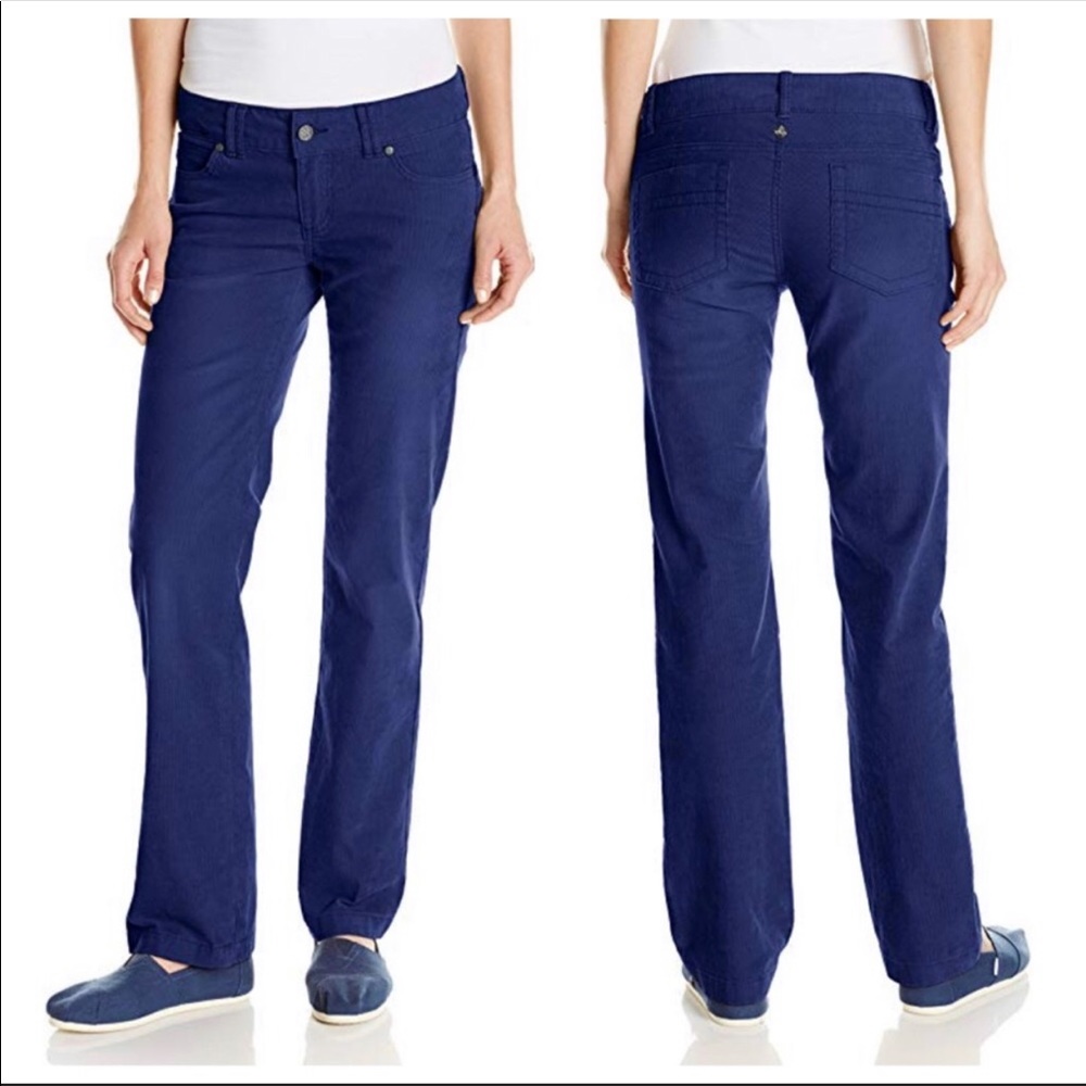 Prana Blue Canyon Corduroy Pants